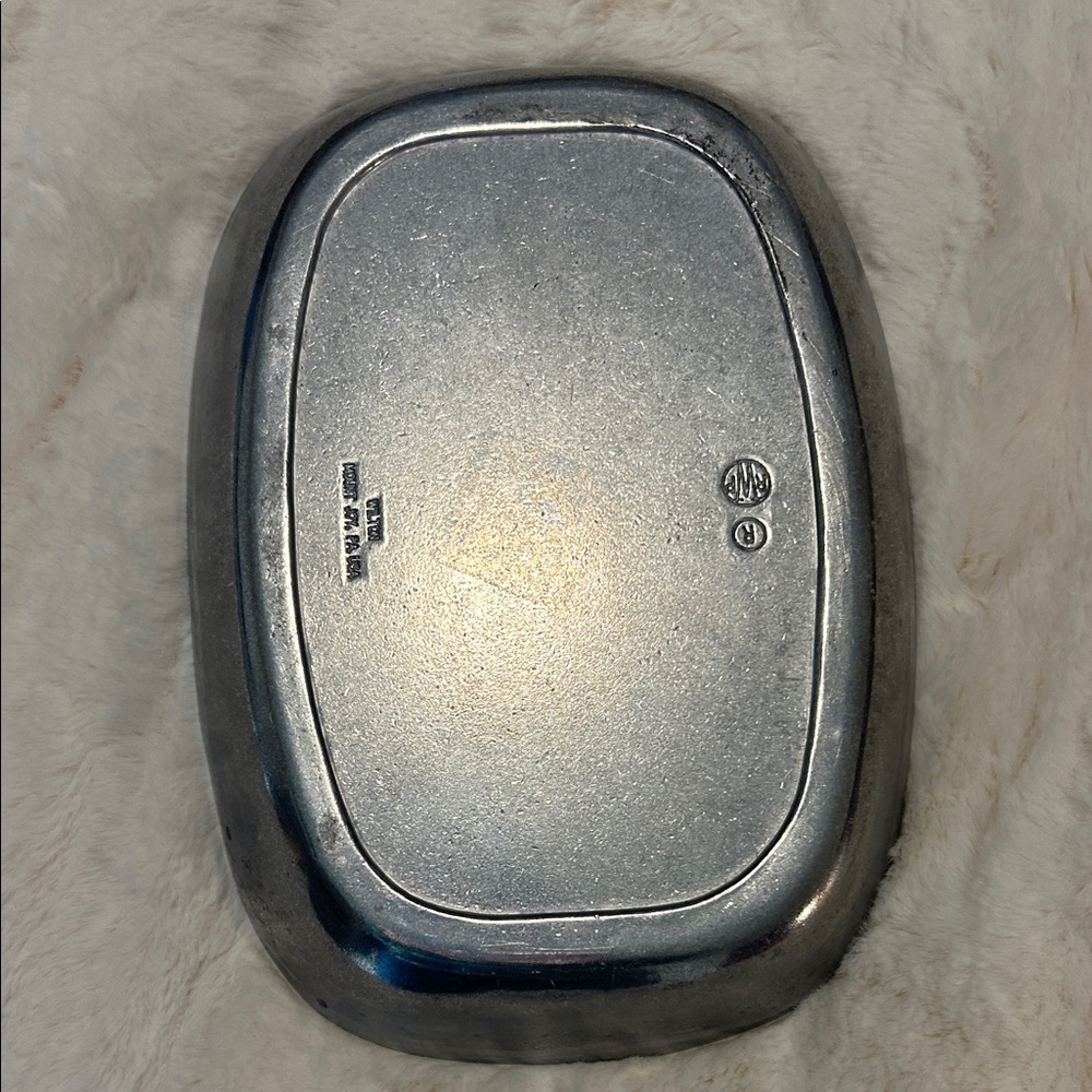 Wilton Armetale "Bless This House" Pewter Bread Tray - Picture 4 of 5